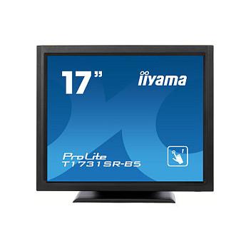 Monitor iiyama ProLite T1731SR-B5, 17", SXGA TN Touch, 5ms, HDMI+DP+VGA+USB - Zezë - 5