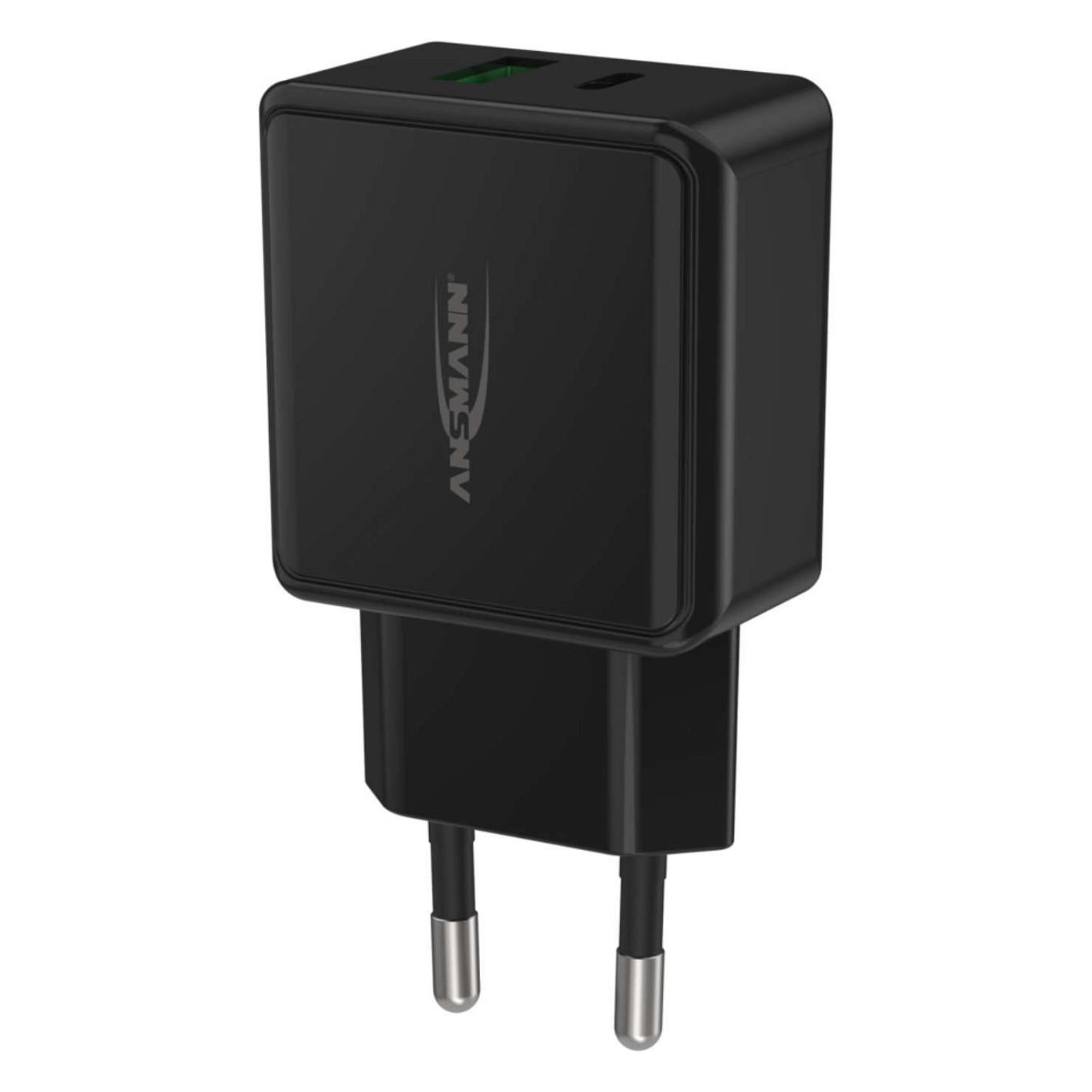 Karikues Ansmann HC218PD / 20W / USB-C + USB-A / Power Delivery + Quick Charge – Zezë - 10