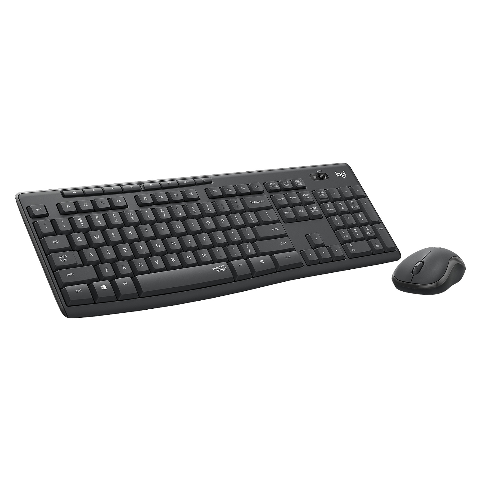 Set Tastierë dhe Maus Logitech MK295 Silent wireless Combo Graphite QWERTY US - 1