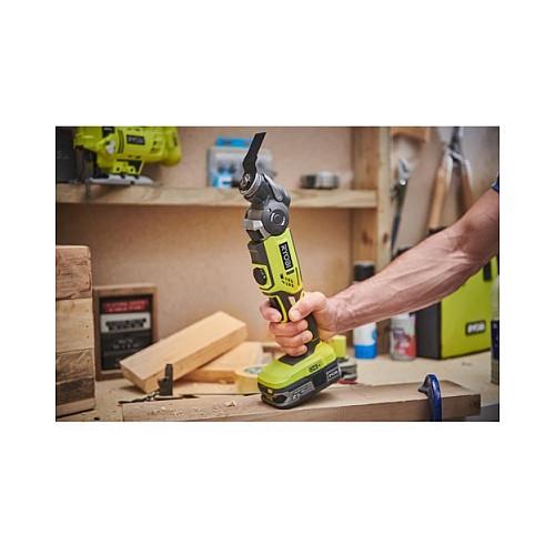 Vegël Multifunksionale Osciluese Ryobi R18MT-0, 18V, 3.2° - Gjelbër/Zezë - 10