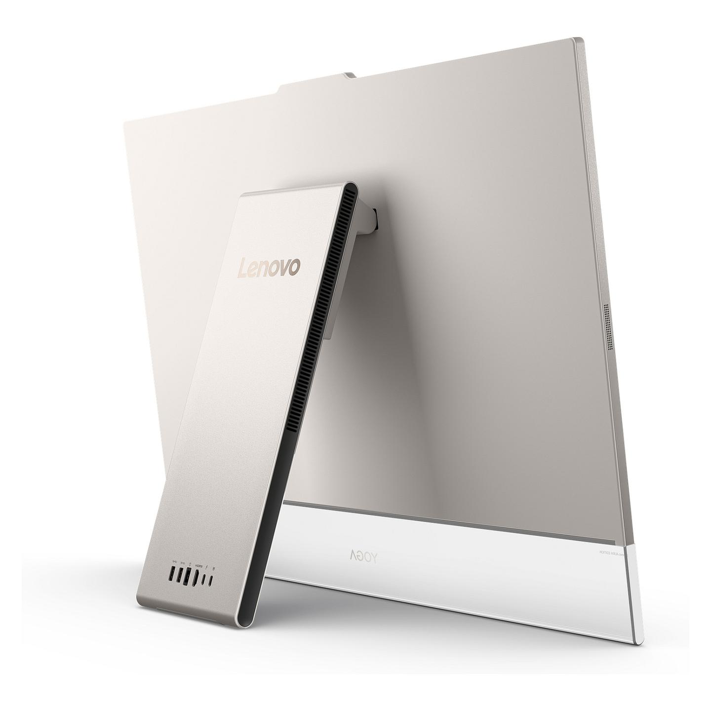 AIO Lenovo Yoga AIO 32IPH11, Core Ultra X7 358H, 32GB LPDDR5X, 2TB, 31.5" 4K OLED, Intel Arc B390 Graphics, Tastierë & Maus - Krem - 8