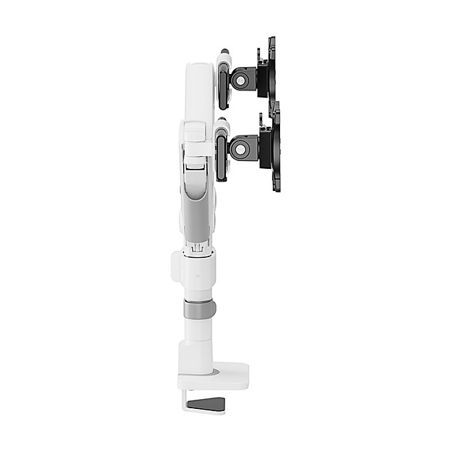 Mbajtëse për Monitor Neomounts / 2 Monitorë / 24"-34" / 11kg për Monitor / VESA 75x75-100x100 / Full Motion / Gas Spring / Tavolinë - Bardhë - 4