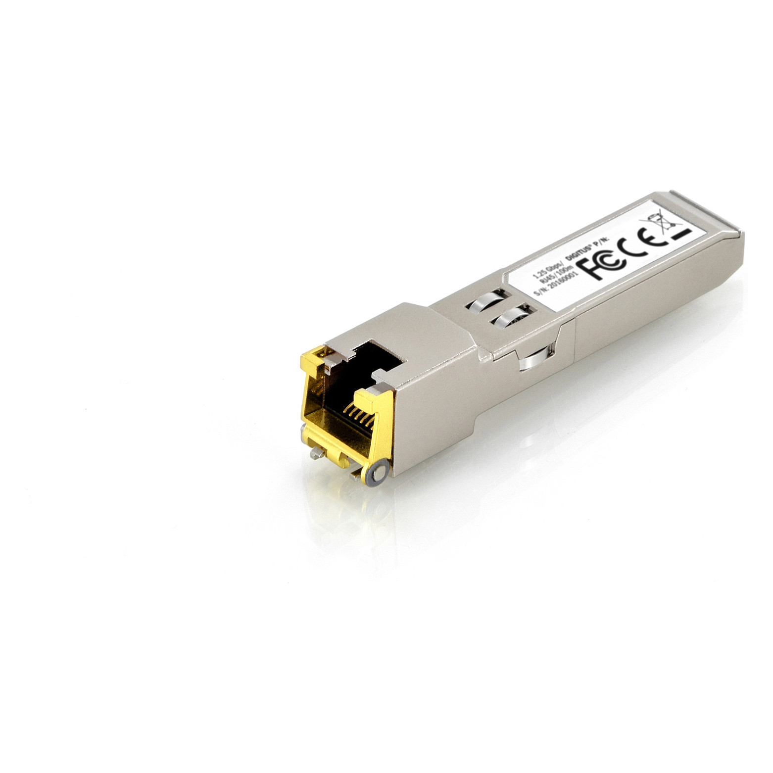 Aksesorë për rrjet DIGITUS / SFP Module / Mini GBIC / 10 Gbps / Copper / RJ45 - 1