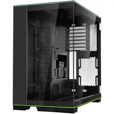 Kasë PC Lian Li O11 Dynamic EVO RGB / Mid Tower / E-ATX + ATX + M-ATX + Mini-ITX / 10x Fan / ARGB / Tempered Glass – Zezë - 4