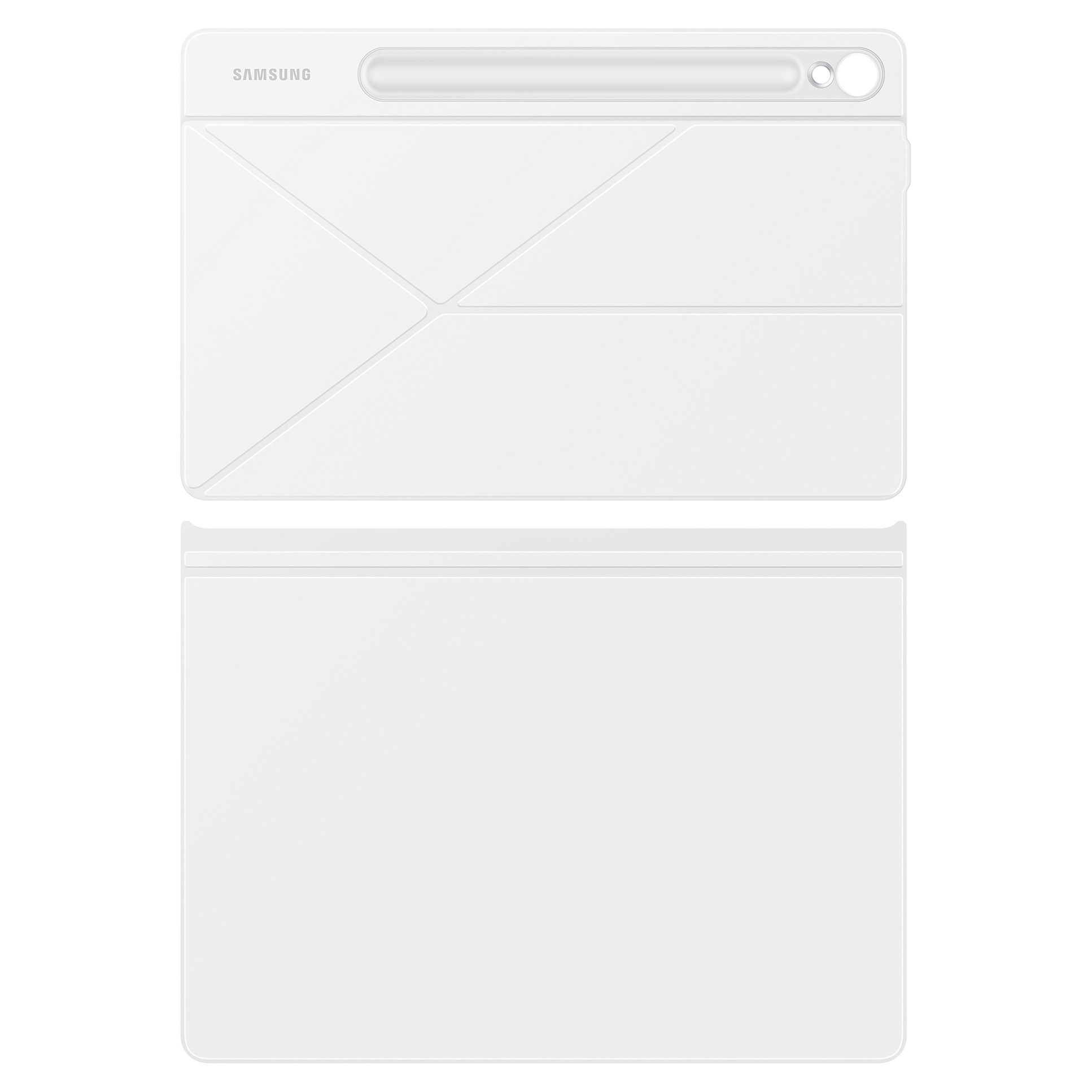 Case Tablet Samsung / Folio / Galaxy Tab S9 / Tab S9 FE / Tab S10 FE / 11" - Bardhë - 2