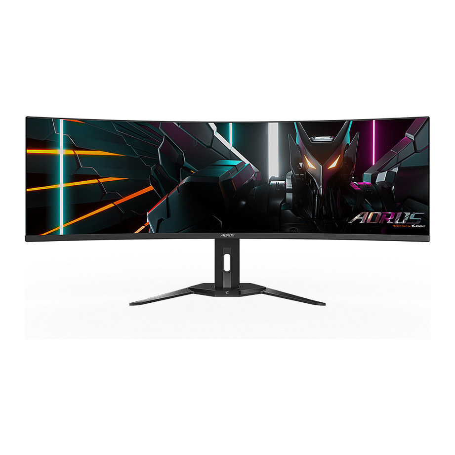 Monitor Gaming Gigabyte Aorus CO49DQ / 49"/ Dual QHD AG / OLED / Curved / 144Hz / 0.03ms / USB + HDMI + DisplayPort - Zezë - 2