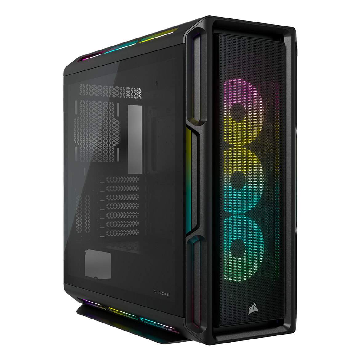 Kasë Midi Corsair iCUE 5000T, RGB, e zezë - 2