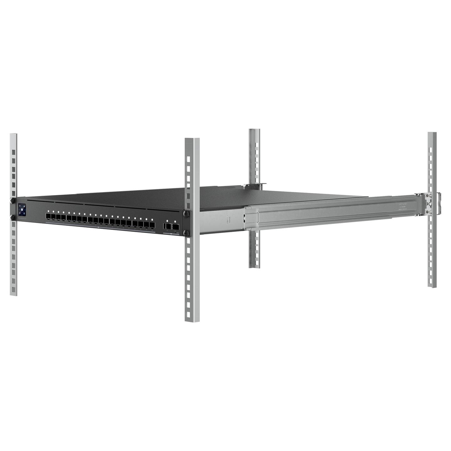 Switch Ubiquiti UniFi Enterprise Audio/Video EAV-Fiber, 20x 10G SFP+, 2x 100G QSFP28, 800Gbps, Layer 3 Managed, Rack 1U - Zezë - 7
