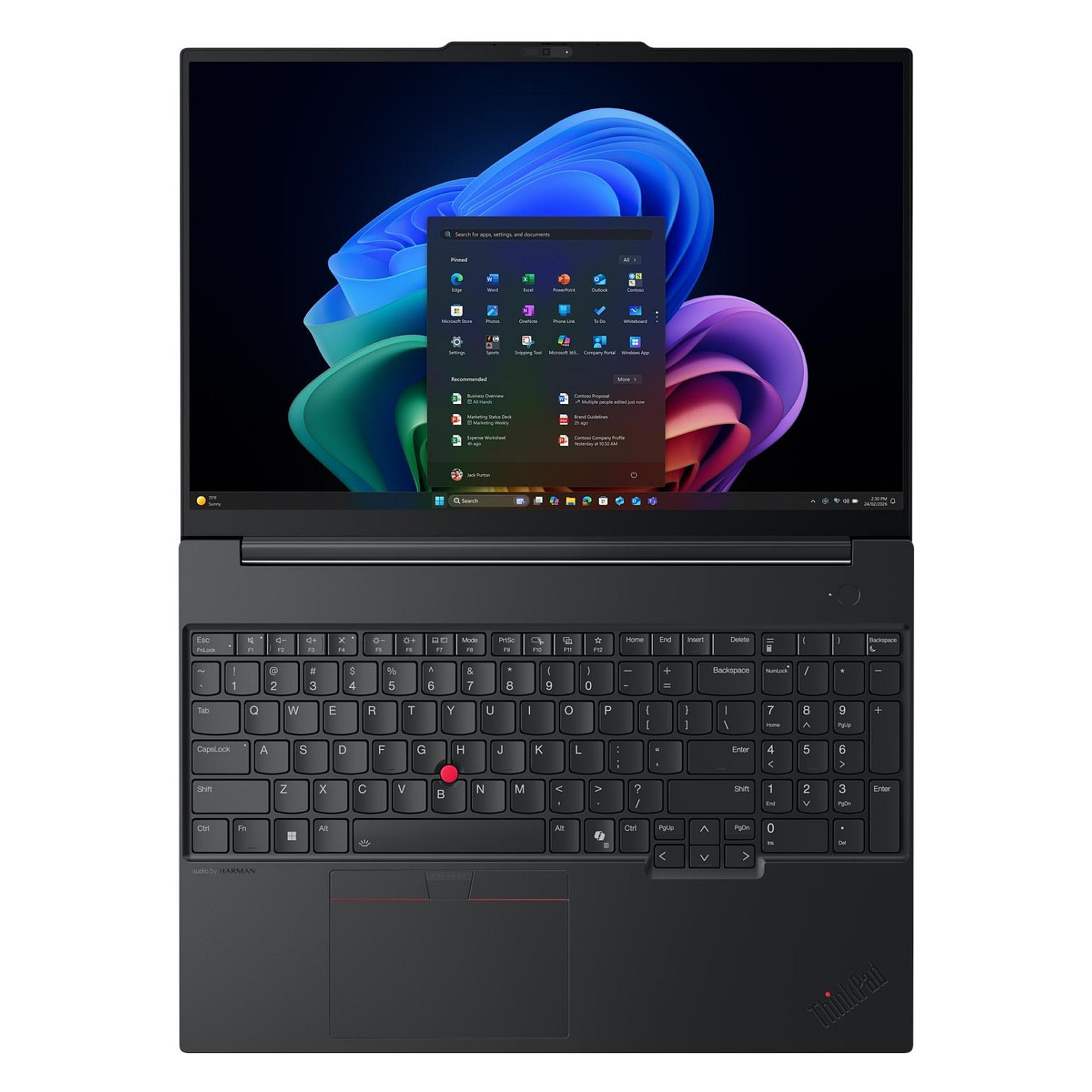 Laptop Lenovo ThinkPad E16 G4 / Ultra 7 355 / 32GB DDR5 / 512GB / 16" WUXGA IPS 60Hz / Intel Graphics / DE - Zezë - 9