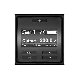 APC Smart-UPS SRT3000RMXLI – 3000VA 2700W Online Double Conversion Rack UPS 3U with LCD & SNMP for Servers - 6