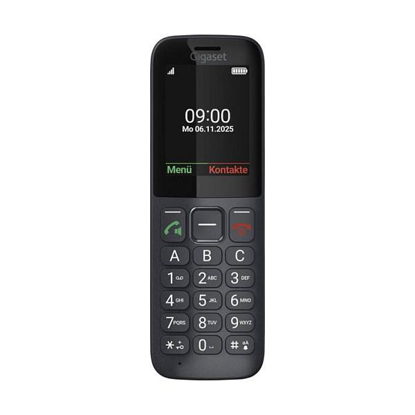 Telefon i Thjeshtë Gigaset COMFORT 600 SIM, 4G LTE, Single SIM, 2.4" TFT - Zezë