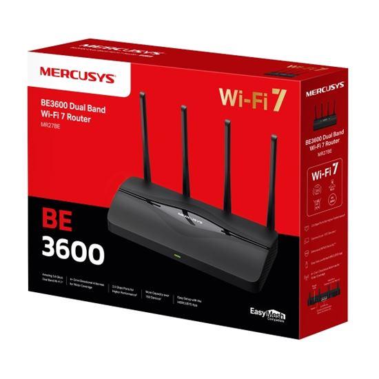Ruter Mercusys MR27BE / BE3600 Wi-Fi 7 / 2.5G WAN+LAN / Dual Band / EasyMesh - Zezë - 3