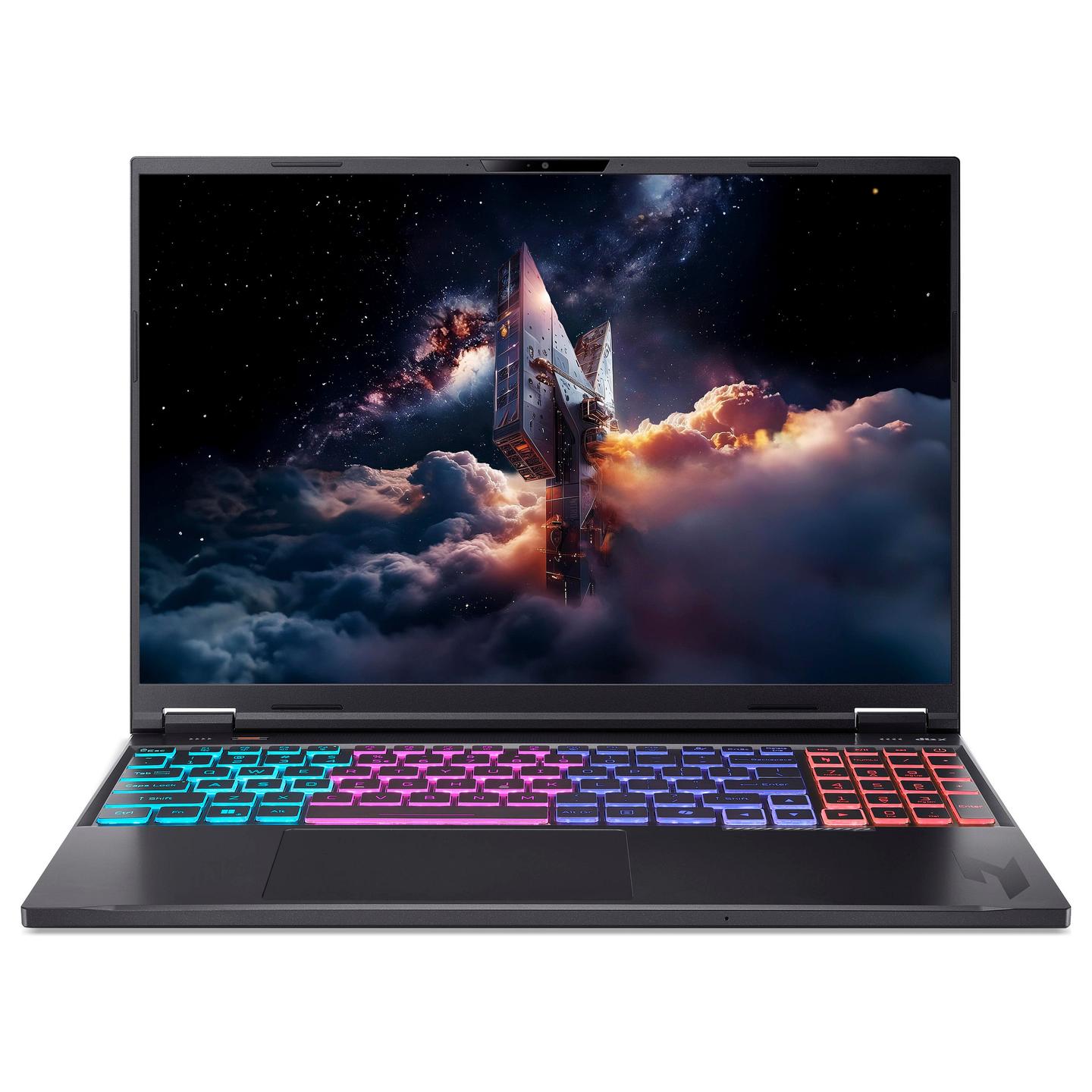 Laptop Gaming Acer Nitro 16 AN16-A91-R48M, Ryzen 9 9955HX3D, 16GB DDR5, 1TB, 16" WQXGA IPS 240Hz, RTX 5070 Ti 12GB - Zezë - 1
