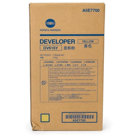 Aksesorë për Printer Developer Unit Konica Minolta DV-616Y / A5E7700 / 850.000 faqe – Verdhë