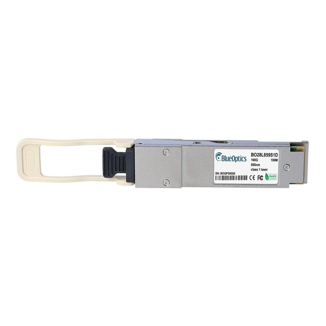 Transceiver BlueOptics QSFP-100G-SR4-AL-BO, 100 Gbps, MPO/MTP, 850 nm, 100 m - Krem/Hiri - 3