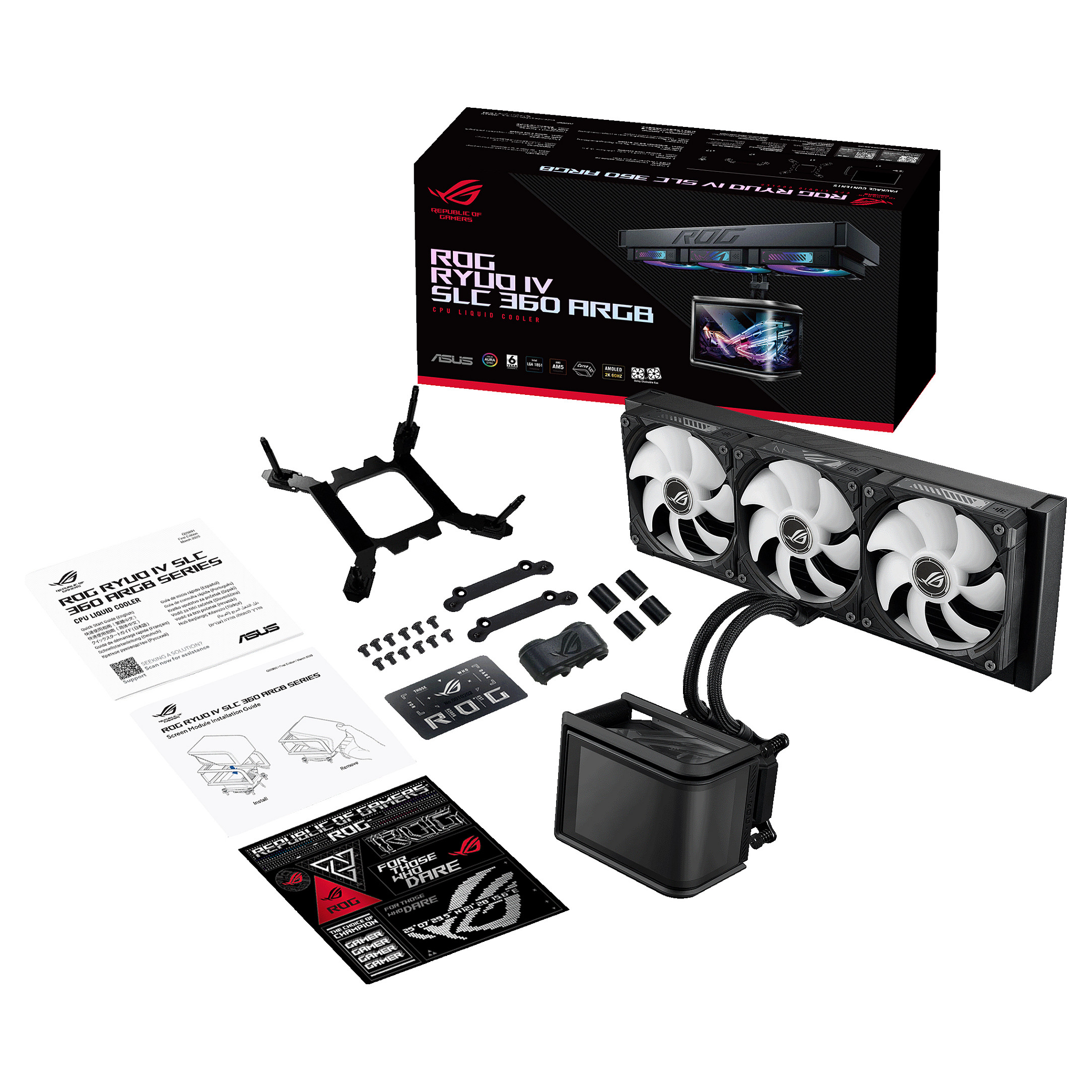 Ftohës për Procesor ASUS ROG Ryuo IV SLC 360 ARGB - Zezë - 21