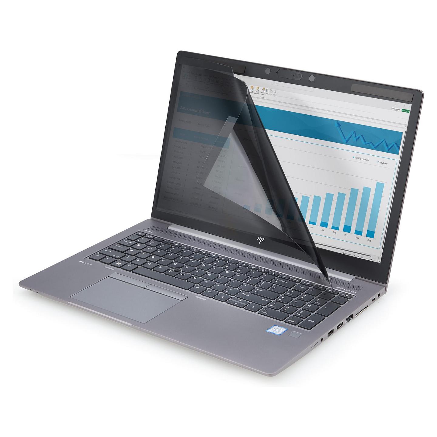 Filtër Privatësie StarTech.com 161LM-PRIVACY-SCREEN, 16", 16:10, ±30°, Microlouver - Transparent - 3