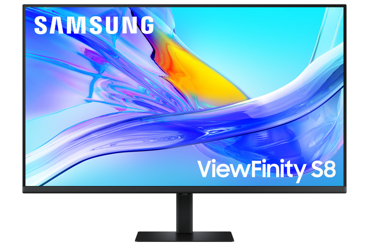 Monitor Samsung ViewFinity S8 S37D800UAU / 37"/ 4K Ultra HD VA / LCD / 60 Hz / 5 ms / DisplayPort + HDMI + USB-C - Zezë - 1