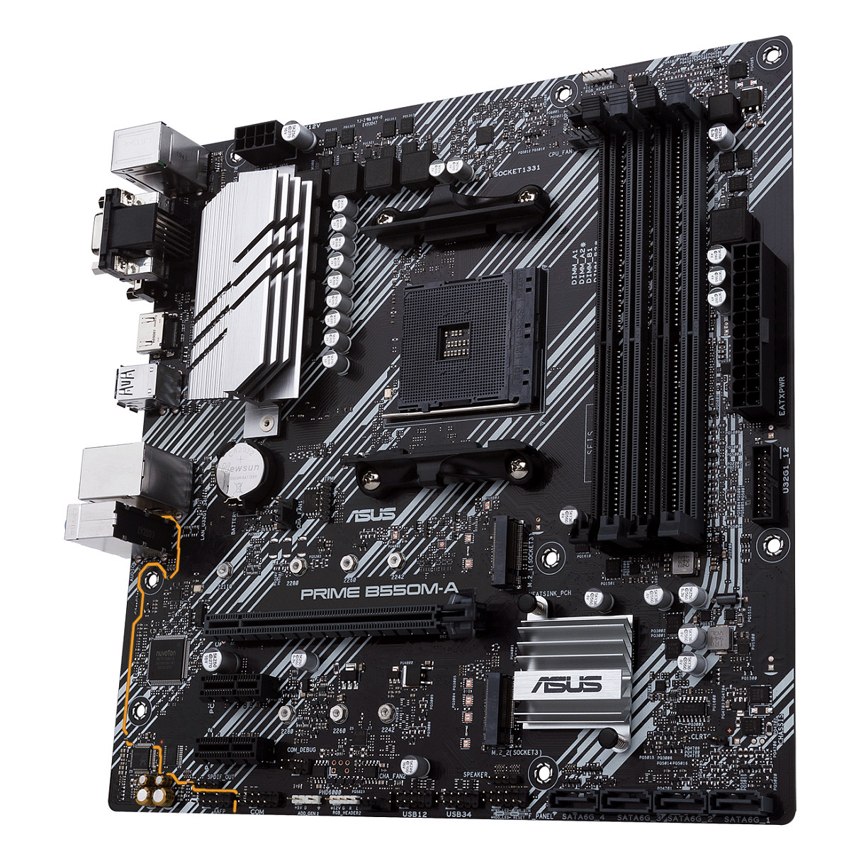 Pllakë Amë AM4 ASUS PRIME B550M-A/CSM - 6