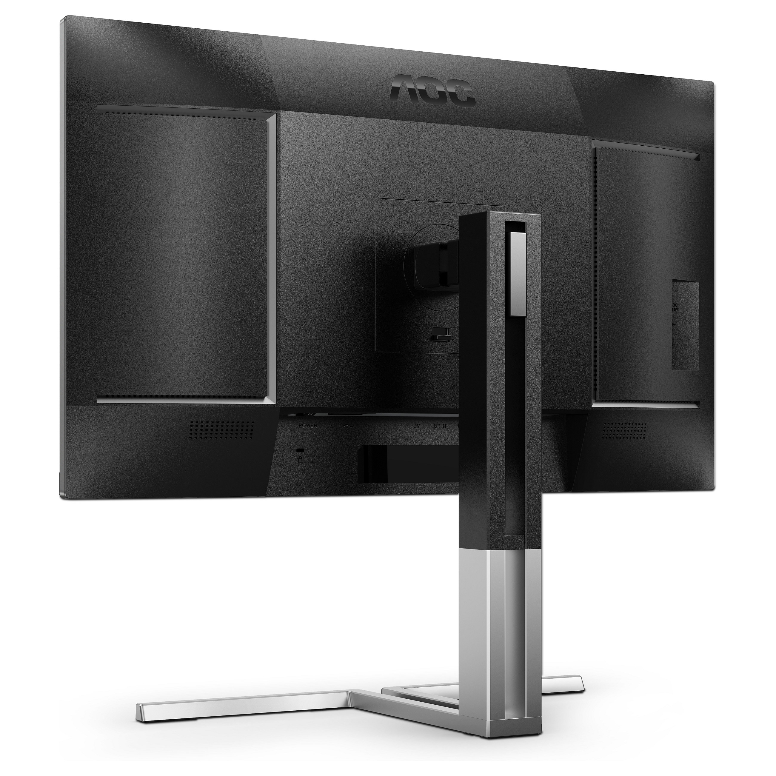 Monitor për Punë AOC Q27U3CV / 27" / QHD IPS QD / 75 Hz / 4 ms / HDMI + DisplayPort + USB-C 96W / HDR400 – Zezë/Gri - 9