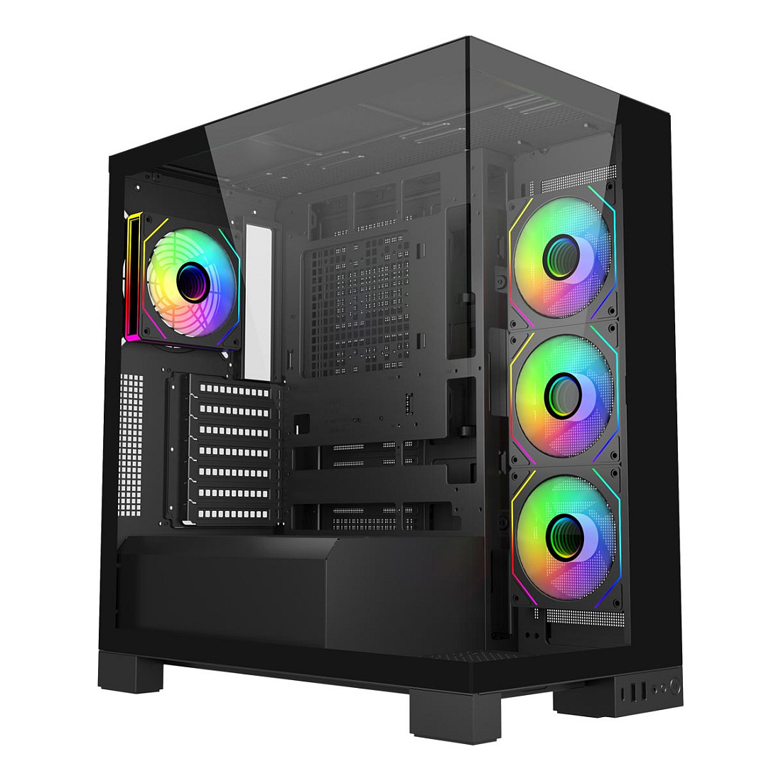 Kasë FSP M540-BA ARGB TG Mid Tower – Zezë - 1