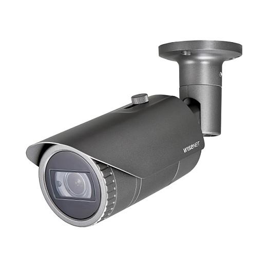 Kamerë Sigurie IP CCTV Hanwha Wisenet QNO-7082R, 4MP, 3.2–10 mm, 3.1x, 98.6°–30.8°, IR 30 m, PoE, IP66, IK10 - Gri - 3