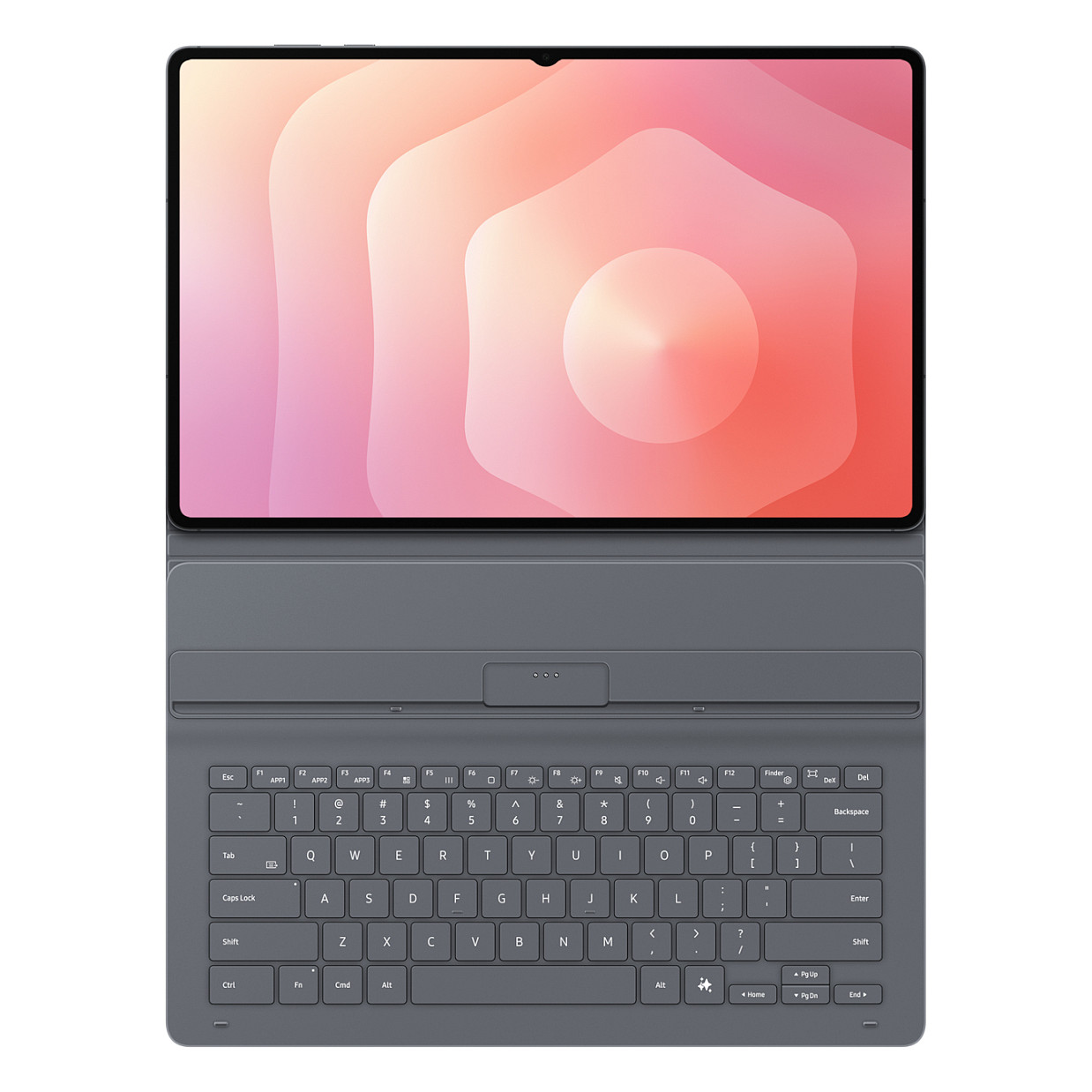 Tastierë për tablet Samsung EF-DX930 / Galaxy Tab S11 Ultra / Book Cover Keyboard Slim / POGO+Bluetooth - Zezë - 5