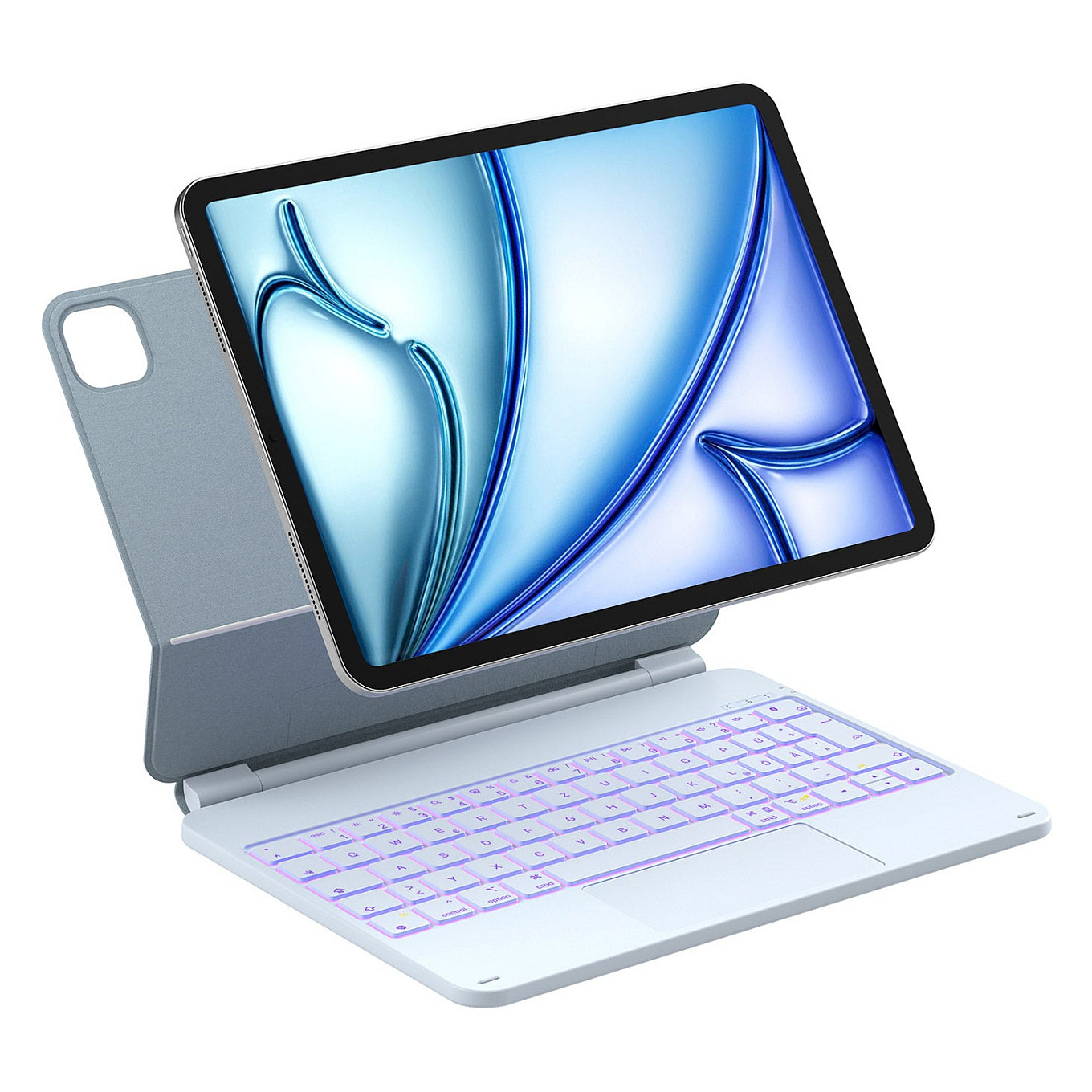 Aksesorë për tablet Inateck Keyboard Case for iPad 11″ / QWERTZ – Blu - 1