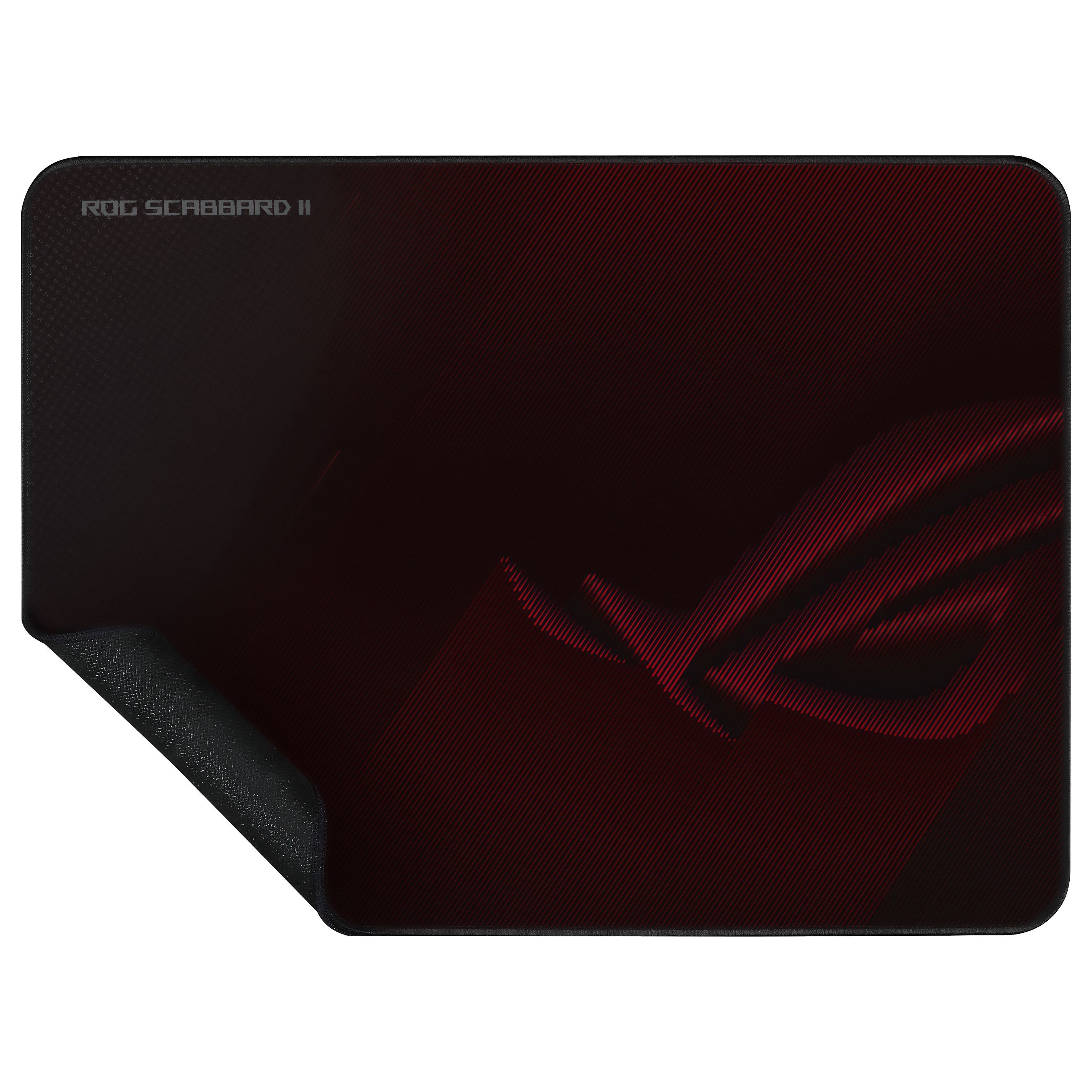 Mauspad Asus ROG Scabbard II Medium / 360mm x 260mm x 3mm - Zezë / Kuqe - 5