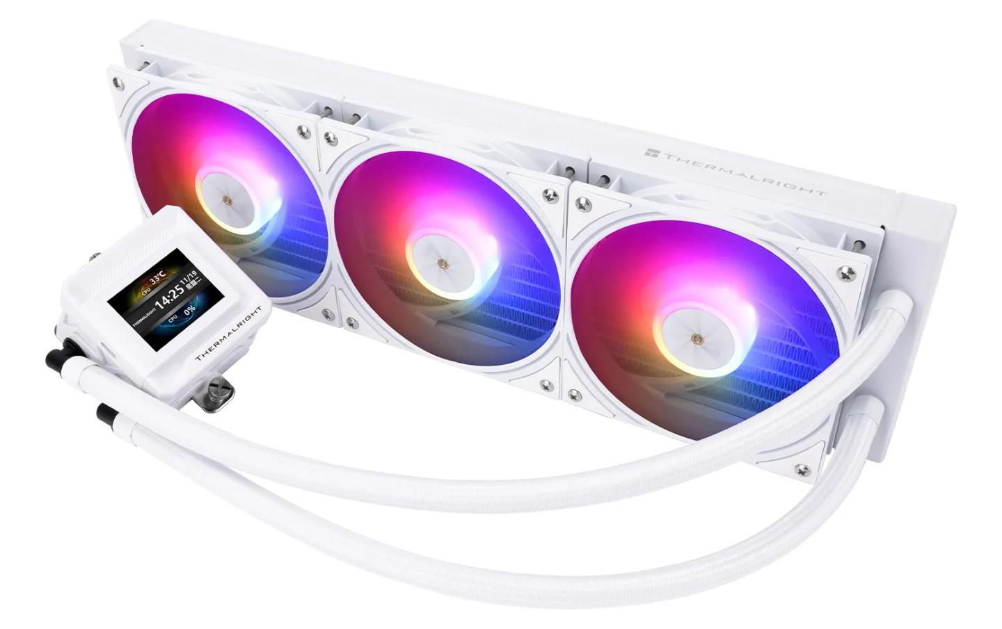 Ftohës për Procesor Thermalright Frozen Warframe 360 SE ARGB, 360mm - Bardhë