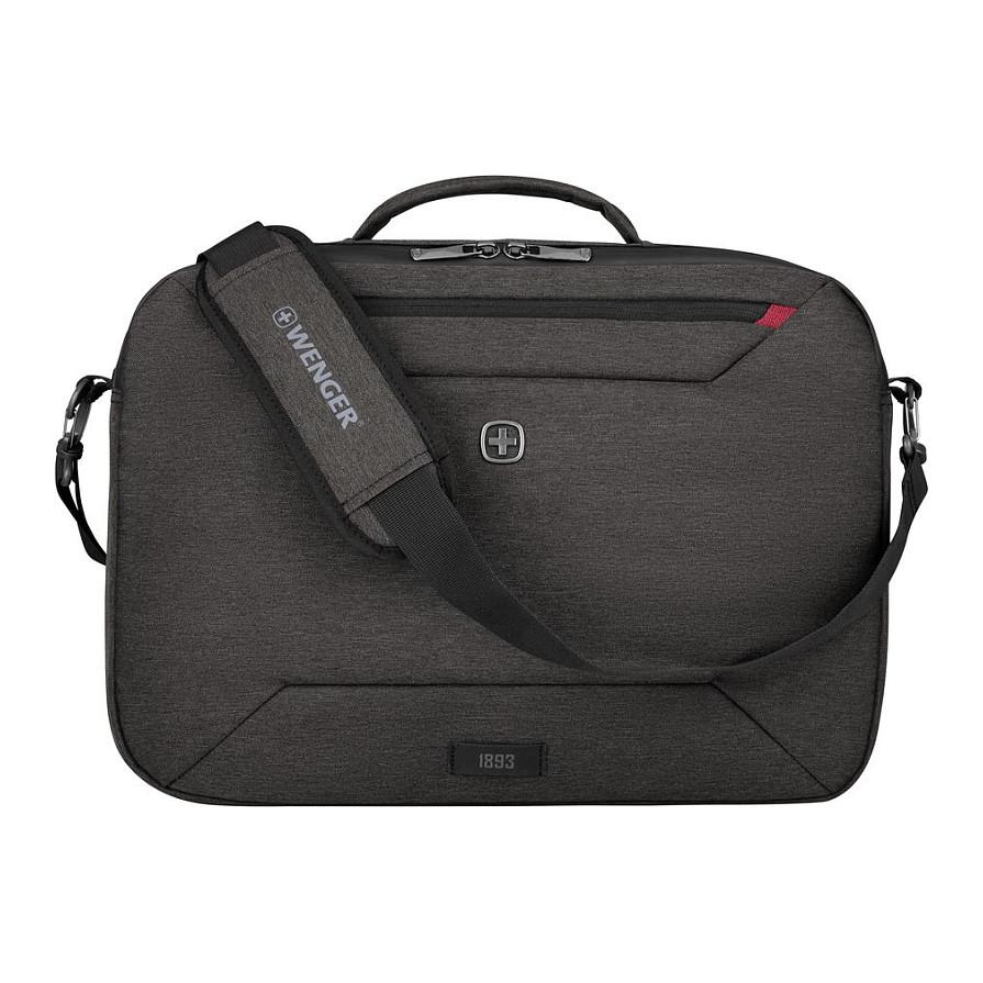 Çantë për Laptop Wenger SwissGear MX Commute, 16", 20L, Poliester, Ndarje për Tablet, Rrip Shpatulle - Hiri