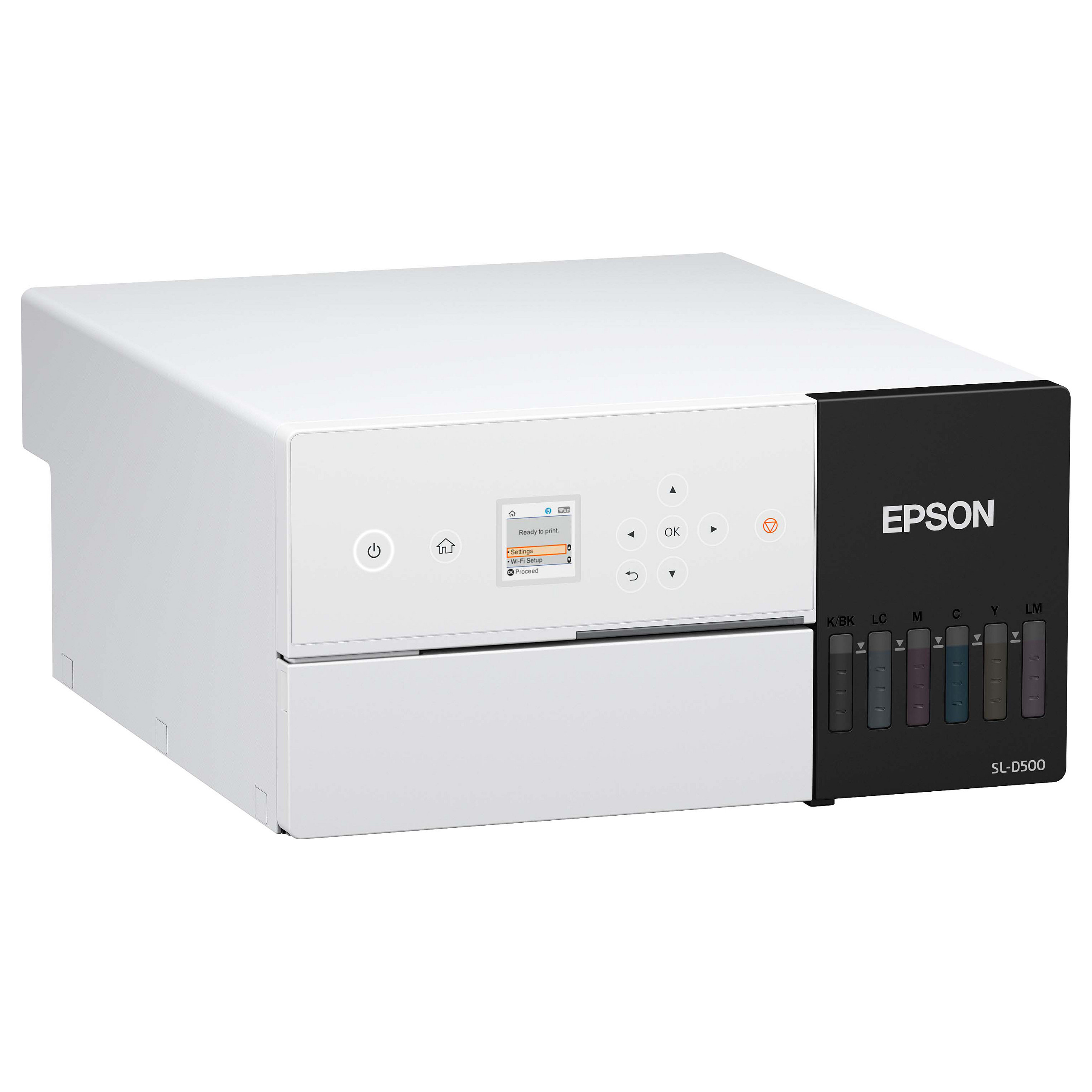 Printer Inkjet | Fotografik Epson SureLab SL-D500 / 1440x720 DPI / 10x15cm / 4.17 foto/min - i Bardhë - 2