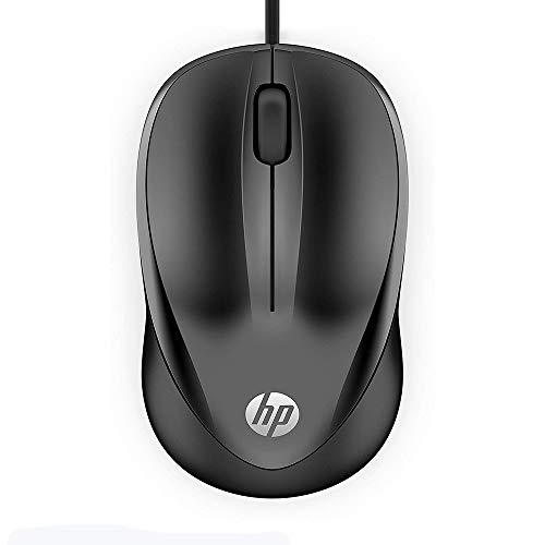Maus me kabllo HP 1000 USB - Zezë - 3