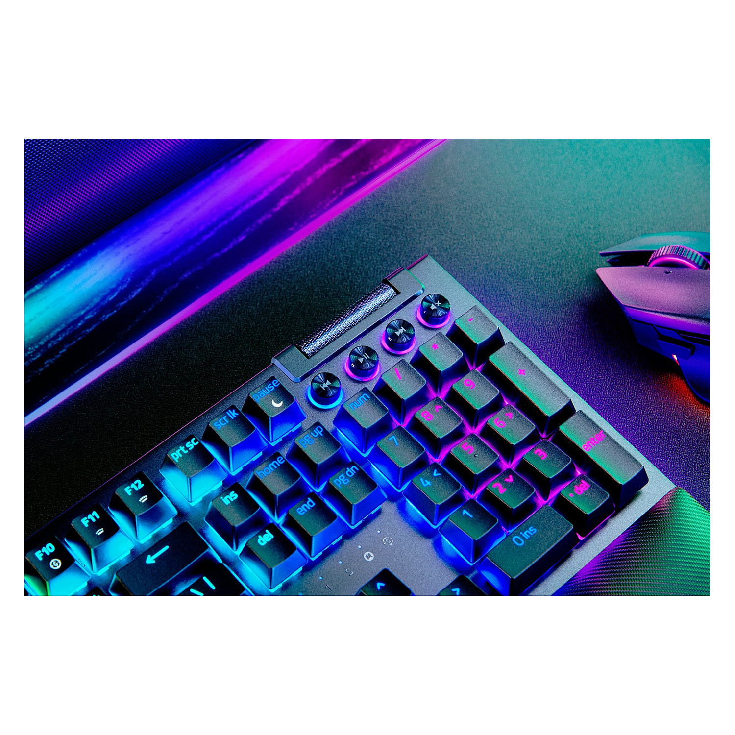 Tastierë Gaming Razer BlackWidow V4 Pro Green Switches Wired / QWERTZ - Zezë - 5