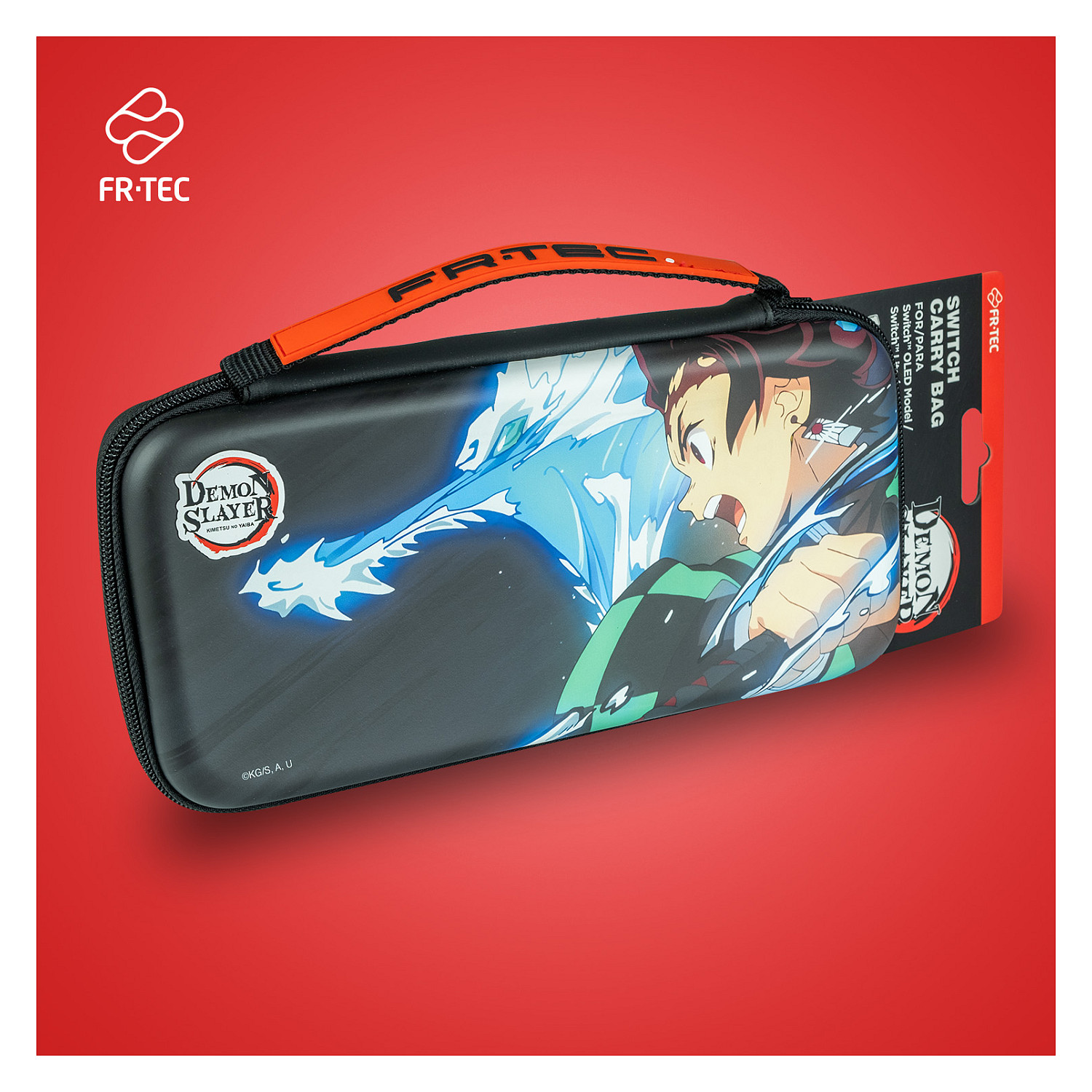 Çantë udhëtimi Blade Demon Slayer Water Breath për Nintendo Switch - 1