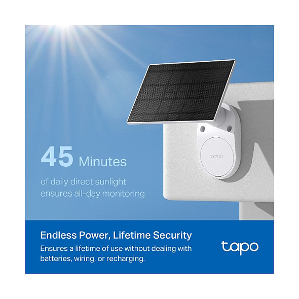Kamerë Sigurie IP CCTV TP-Link Tapo C410 KIT / Bullet / 3MP / 3.17mm / 111° FOV / Wi-Fi - Bardhë - 5