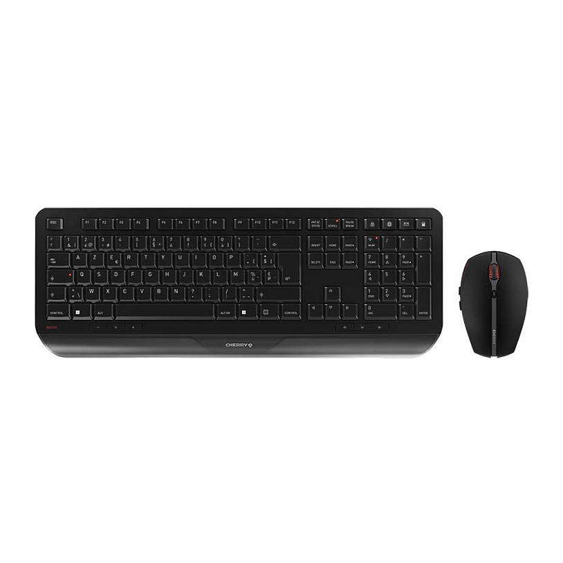 Combo (Tastierë & Maus) Cherry GENTIX Wireless [CH] – Zezë - 1