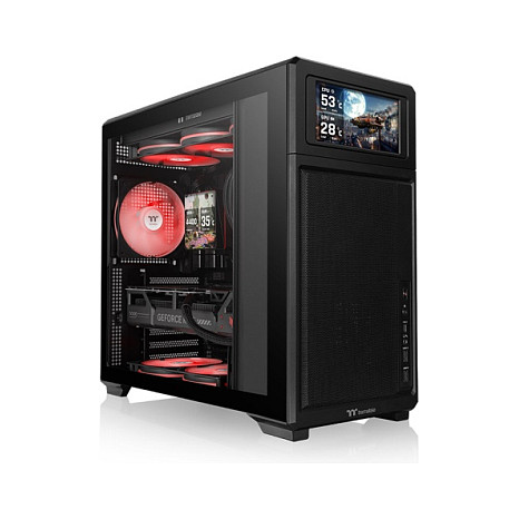Kasë PC Thermaltake TR300 TG / Midi Tower / ATX / 1x 120mm Fan / Tempered Glass - Zezë
