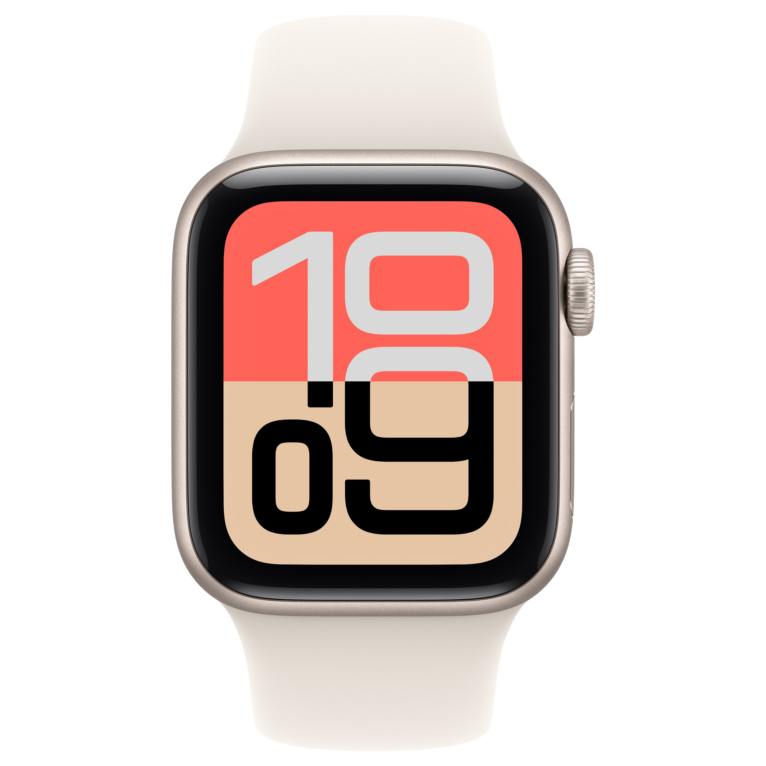 Apple Watch SE 3 / Cellular / 40mm / Aluminium Beige Case with Beige Sport Armband – M/L - 2