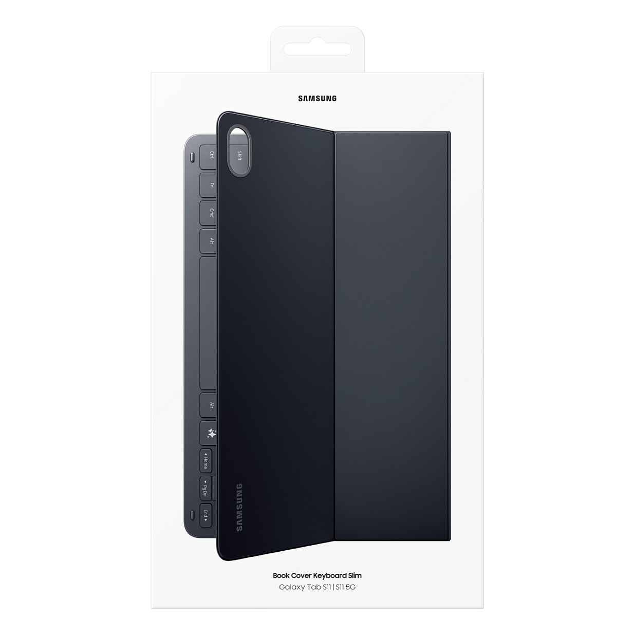 Tastierë për tablet Samsung Galaxy Tab S11 Book Cover Keyboard Slim / POGO / Galaxy Tab S11 - Zezë - 9