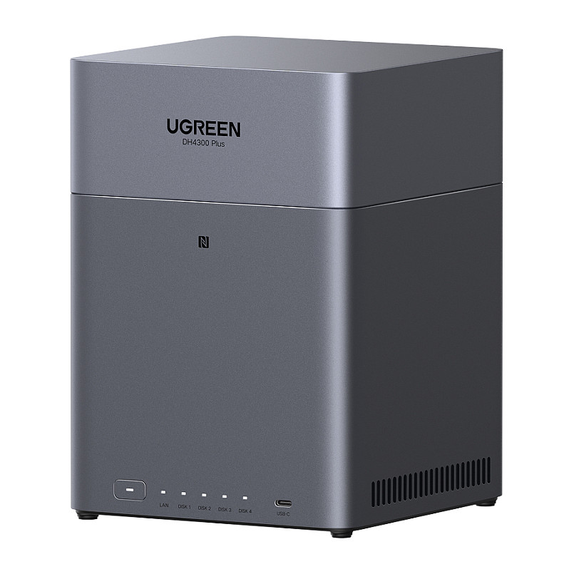 UGREEN NASync DH4300 Plus 4-Bay NAS me 8-Core CPU, 8GB RAM, 2.5GbE dhe RAID Storage