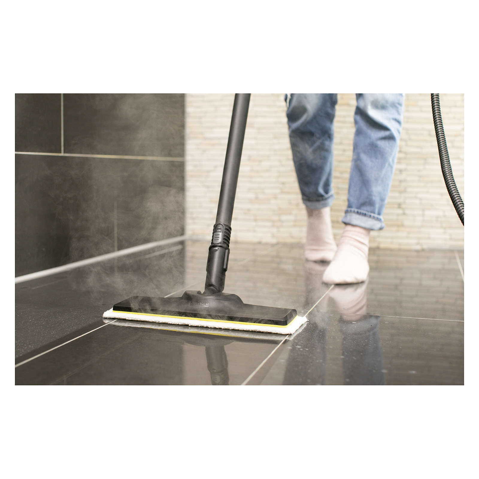Pastrues me avull Kärcher SC 4 EasyFix Cylinder Steam Cleaner - Bardhë / Verdhë - 6