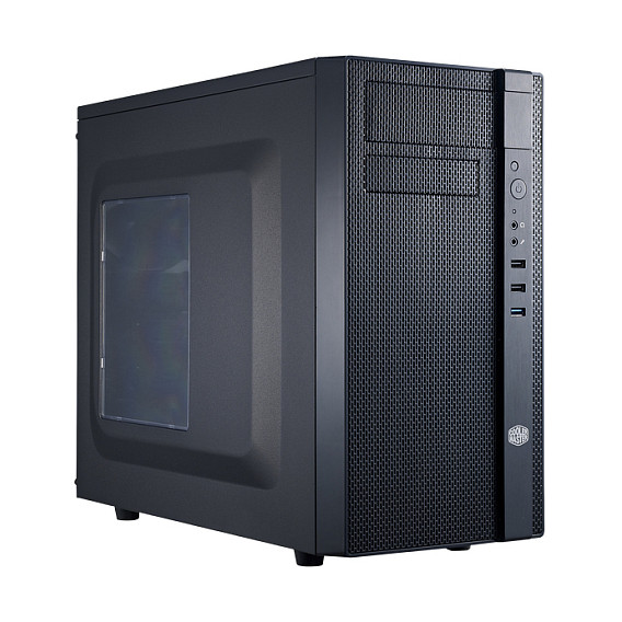 Kasë CoolerMaster Micro ATX N200 B – Zezë - 2
