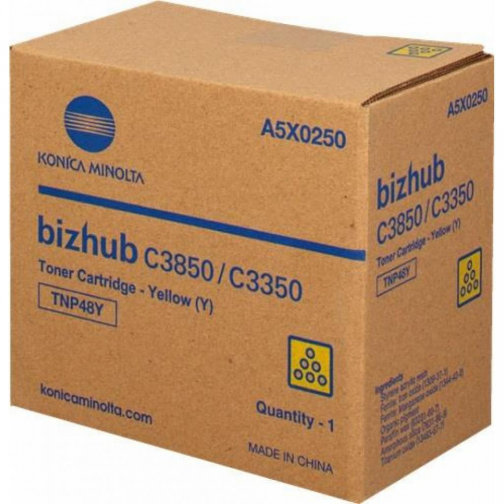 Toner Konica Minolta TNP49Y – Verdhë - 1