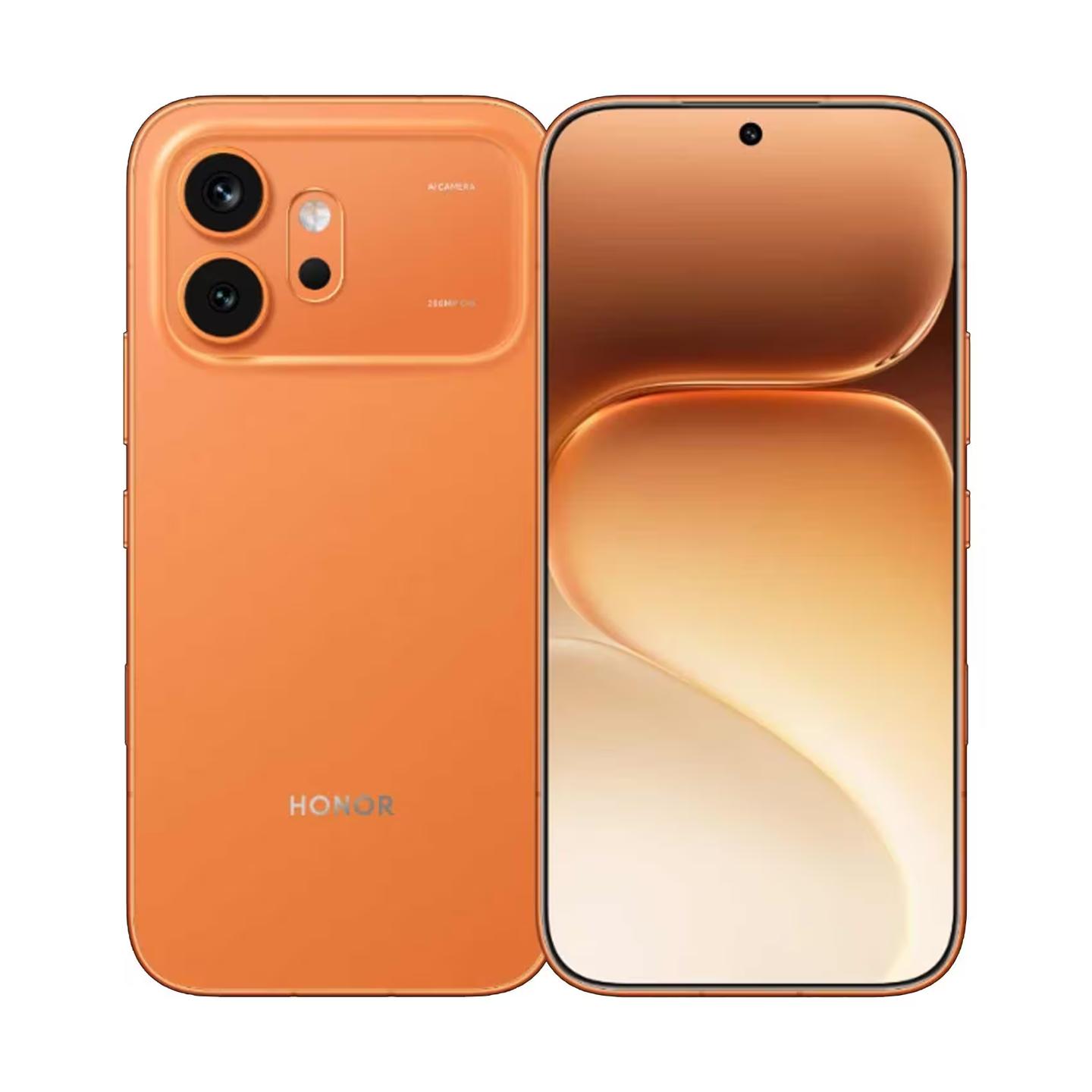 Telefon Honor 600, 6.57", AMOLED, 120Hz, 8GB, 256GB, Snapdragon 7 Gen 4, Dual SIM, 5G - Portokalli