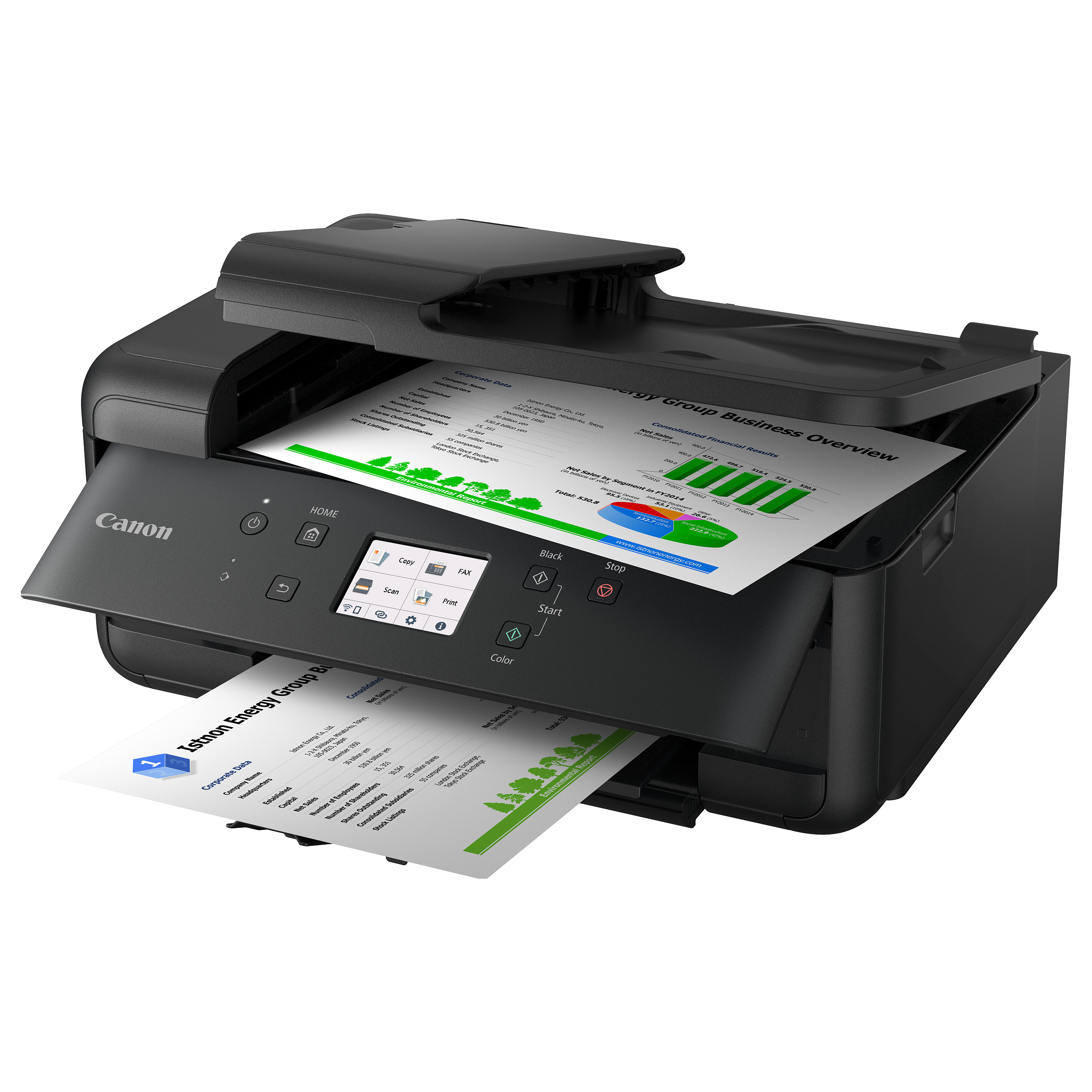 Printer Multifunksional T Canon PIXMA TR7650 WIFI 4in1 / 15ppm- Zezë - 21