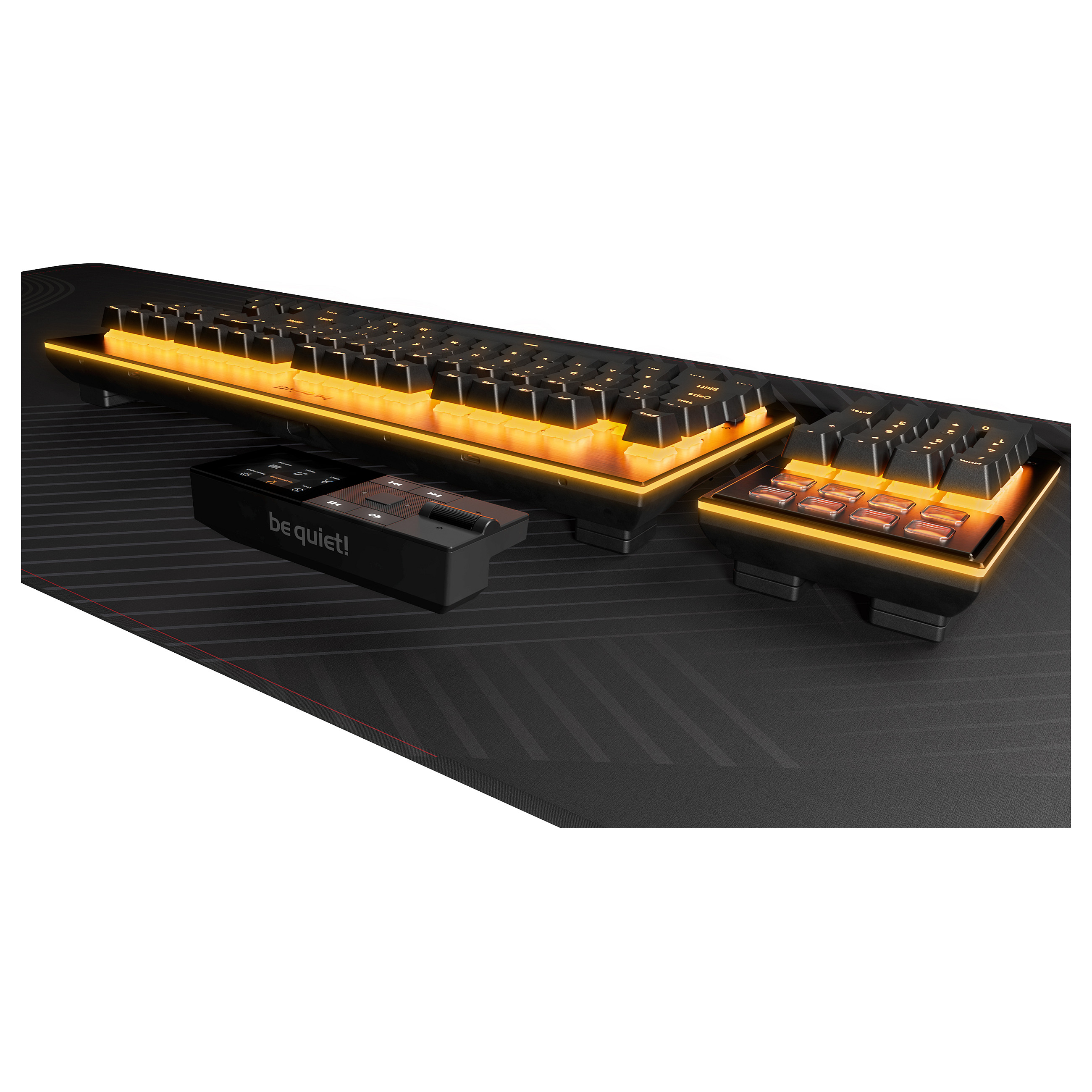 Tastierë Gaming be quiet! Dark Mount Silent Linear USB / Wired / AZERTY / French Language – Zezë - 4