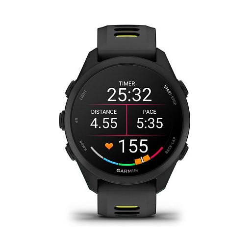 Orë e Mençur Garmin Forerunner 170 / 1.2 Inch / AMOLED / Touchscreen / GPS / Bluetooth / 43mm - Zezë/Verdhë - 7