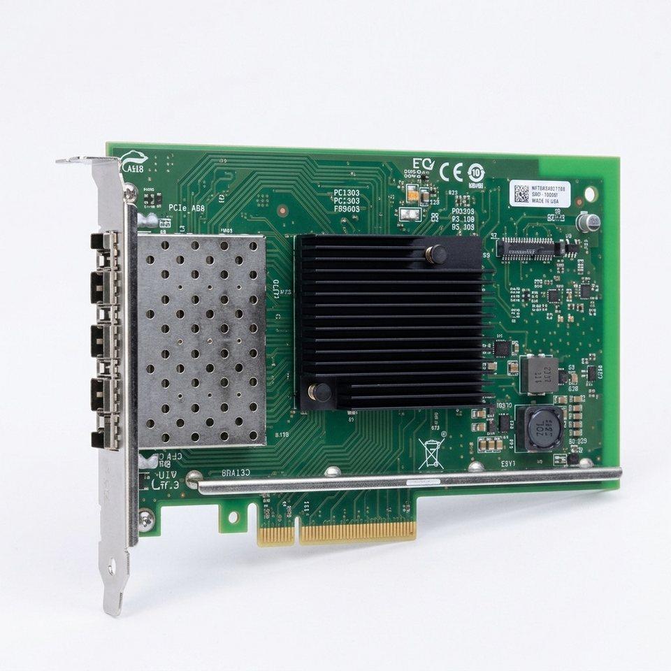 Karta të Rrjetit Intel X710-DA4, PCI Express 3.0 x8, 4x 10 Gigabit SFP+, 1/10Gbps, Intel XL710-BM1, Full Height