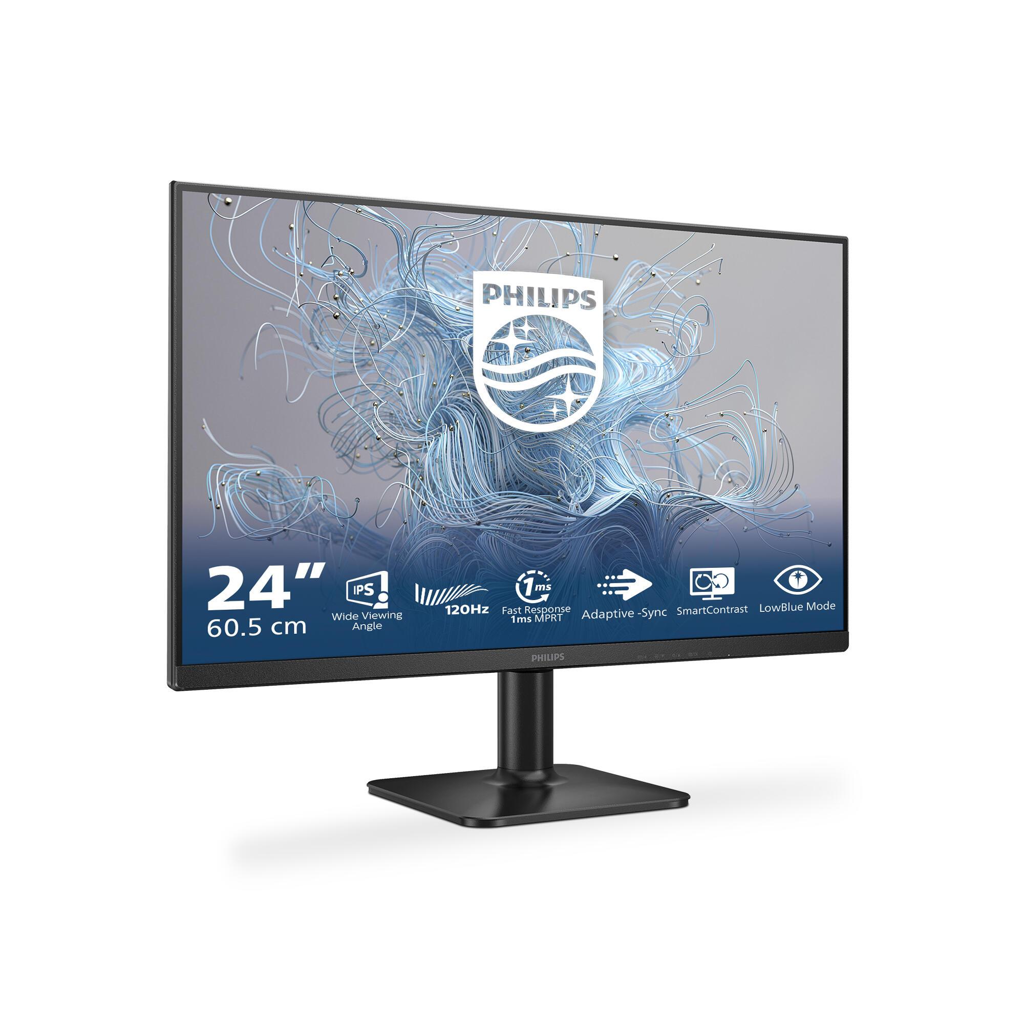 Monitor Philips 1000 Series 24E2N1110 / 23.8" / Full HD IPS / 120Hz / 1ms / HDMI - Zezë - 2